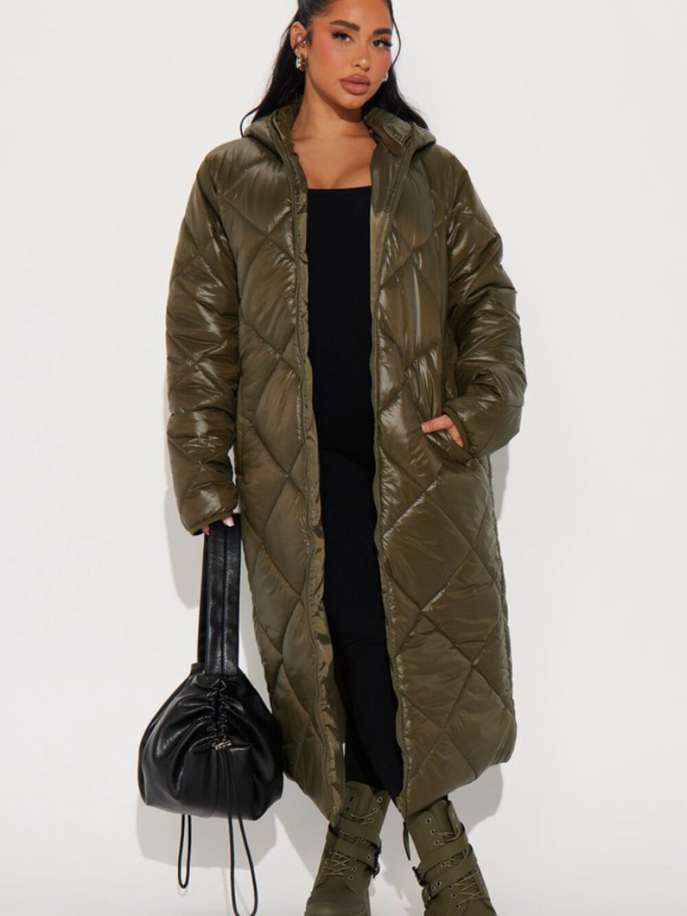 Fashion Nova Puffer Jacket S